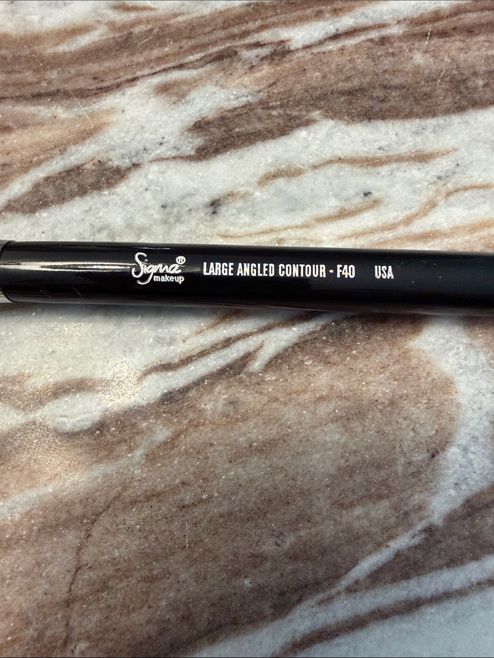 Sigma Beauty large angled contour F40 Brush with Cream Bristles - Picture 3 of 4